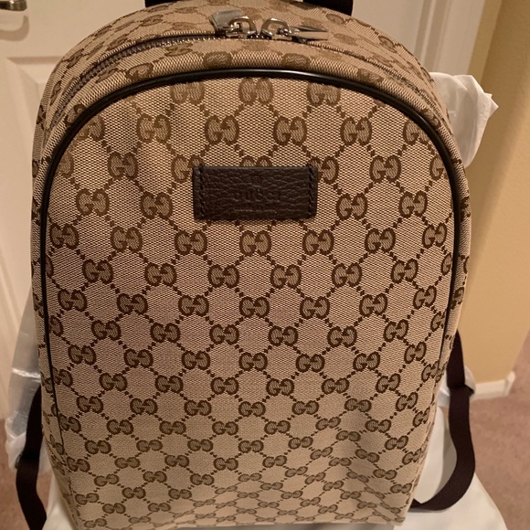 Gucci MICRO GG Guccissima Canvas Rucksack Backpack - Picture 3 of 6